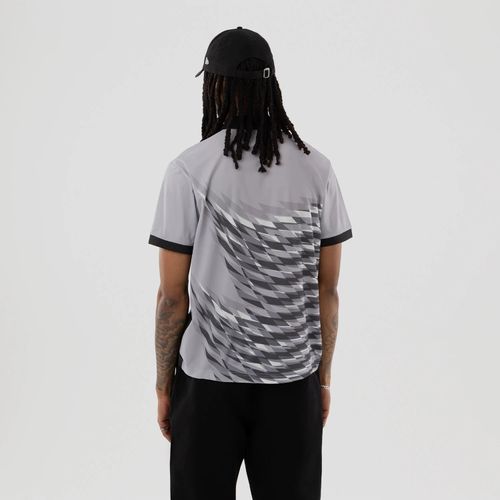 T-shirt Polo New Era Grid Gris unisex - New Era Cap - Modalova