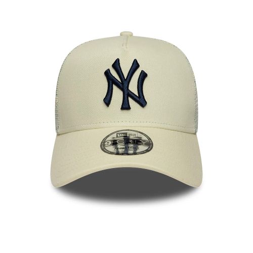 Casquette 9FORTY A-Frame Trucker Mesh New York Yankees MLB Blanc unisex - New Era Cap - Modalova