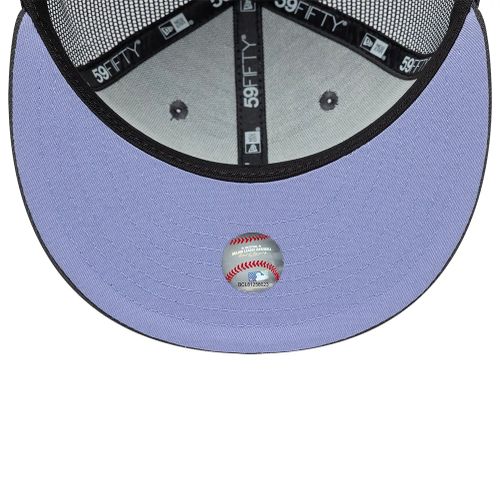 Casquette 59FIFTY Fitted Hydrangea LA Dodgers MLB Gris Foncé unisex - New Era Cap - Modalova