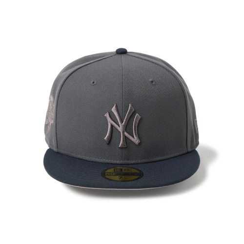 Casquette 59FIFTY Fitted New York Yankees MLB Gris Foncé unisex - New Era Cap - Modalova