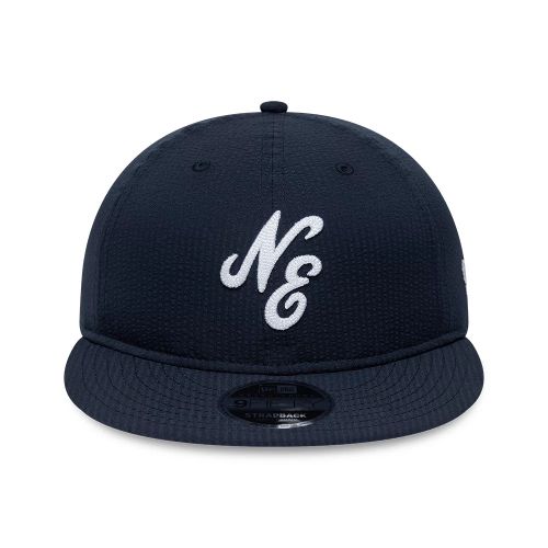 Casquette 9FIFTY Retro Crown New Era Seersucker Bleu marine unisex - New Era Cap - Modalova