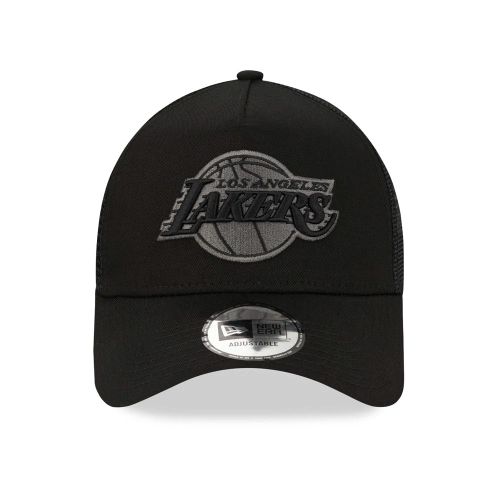 Casquette A-Frame Trucker LA Lakers Tonal Noir unisex - New Era Cap - Modalova