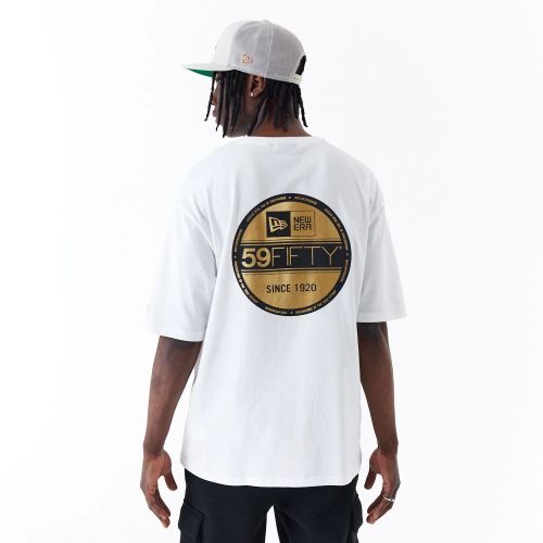 T-shirt Oversize New Era Sticker unisex - New Era Cap - Modalova