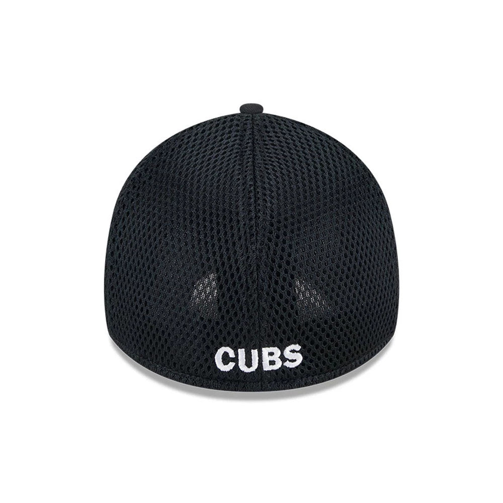 Casquette 39THIRTY Stretch Fit Chicago Cubs MLB Evergreen Neo Noir unisex - New Era Cap - Modalova