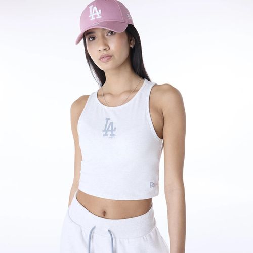Débardeur LA Dodgers MLB League Essential Gris Pastel - Femme unisex - New Era Cap - Modalova