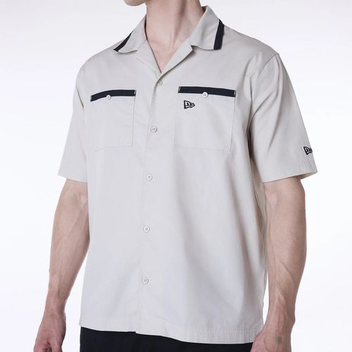 Chemise New Era Revere Beige unisex - New Era Cap - Modalova