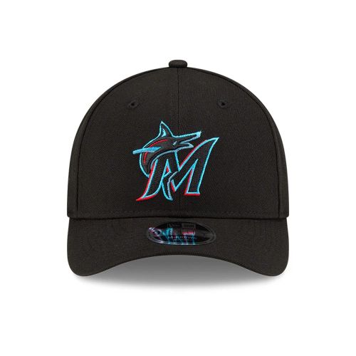 Casquette 9FORTY M-Crown Miami Marlins MLB Player Replica Noir unisex - New Era Cap - Modalova