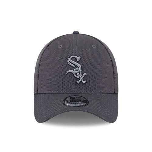 Casquette 39THIRTY Stretch Fit Evergreen Chicago White Sox MLB Gris unisex - New Era Cap - Modalova