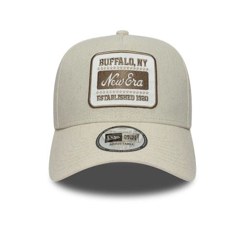 Casquette 9FORTY E-Frame New Era Patch Line Crème unisex - New Era Cap - Modalova