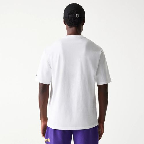 T-shirt Oversize LA Lakers NBA Team Graphic Blanc unisex - New Era Cap - Modalova