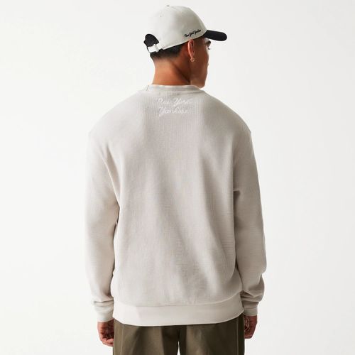 Pull Oversize New York Yankees MLB Waffle Crème unisex - New Era Cap - Modalova