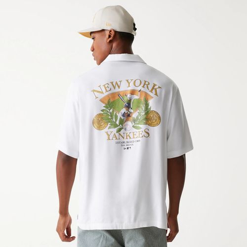 Chemise à Manches Courtes New York Yankees MLB Graphic Blanc unisex - New Era Cap - Modalova
