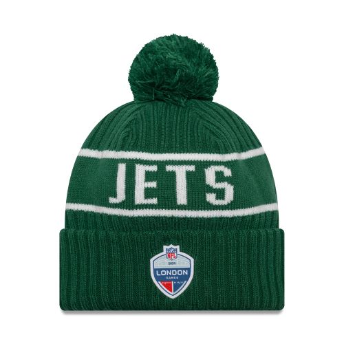 Bonnet à Pompon New York Jets NFL International Series Games London 2024 Vert unisex - New Era Cap - Modalova