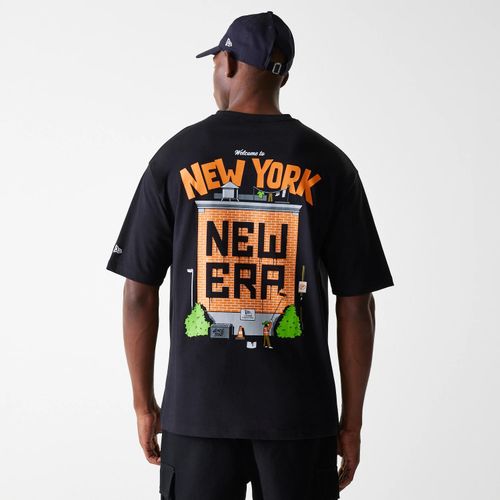 T-shirt Oversize New Era Graffiti Graphic unisex - New Era Cap - Modalova