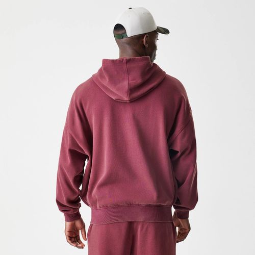 Veste à capuche Oversize New Era Washed Rouge Foncé unisex - New Era Cap - Modalova