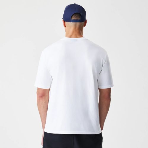 T-shirt Oversize LA Dodgers MLB Script Blanc unisex - New Era Cap - Modalova