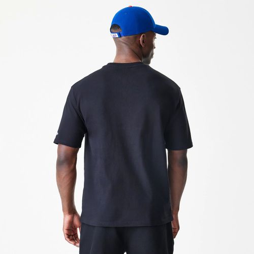 T-shirt Oversize New York Mets MLB Script Noir unisex - New Era Cap - Modalova