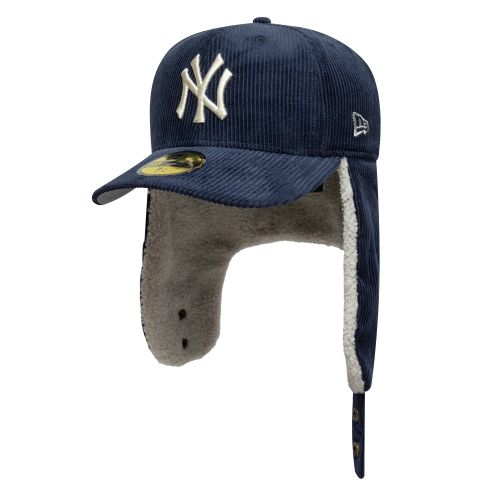 Casquette 59FIFTY Fitted Dogear New York Yankees MLB Cord Bleu Marine unisex - New Era Cap - Modalova