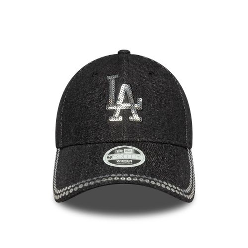 Casquette Femme 9FORTY LA Dodgers MLB Sequin Noir unisex - New Era Cap - Modalova