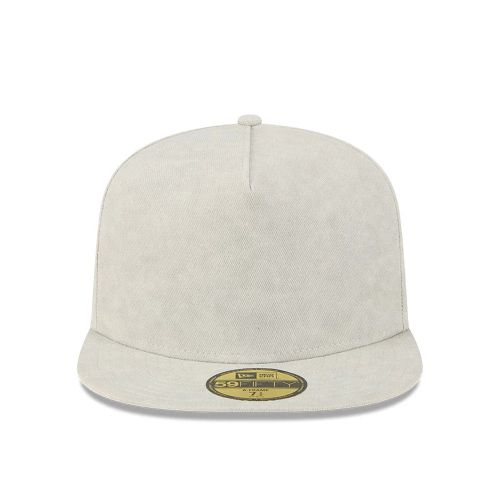 Casquette 59FIFTY A-Frame Fitted New Era Crème unisex - New Era Cap - Modalova