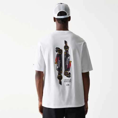 T-shirt Oversize Red Bull Racing Red Bull Racing Profile unisex - New Era Cap - Modalova