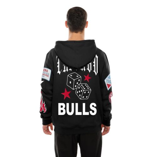 Sweat à capuche Chicago Bulls NBA x Uptown Threads Noir unisex - New Era Cap - Modalova