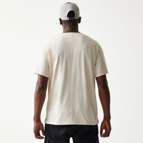T-shirt New Era Script Beige unisex - New Era Cap - Modalova
