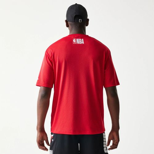 T-shirt Chicago Bulls NBA Graphic Mesh Rouge unisex - New Era Cap - Modalova