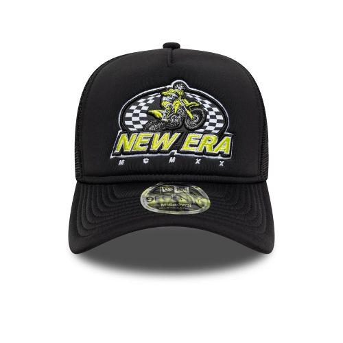 Casquette 9FORTY A-Frame Trucker New Era Graphic Noir unisex - New Era Cap - Modalova
