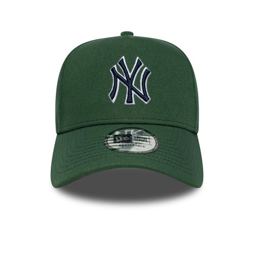 Casquette 9FORTY E-Frame New York Yankees Outline Script Vert foncé unisex - New Era Cap - Modalova