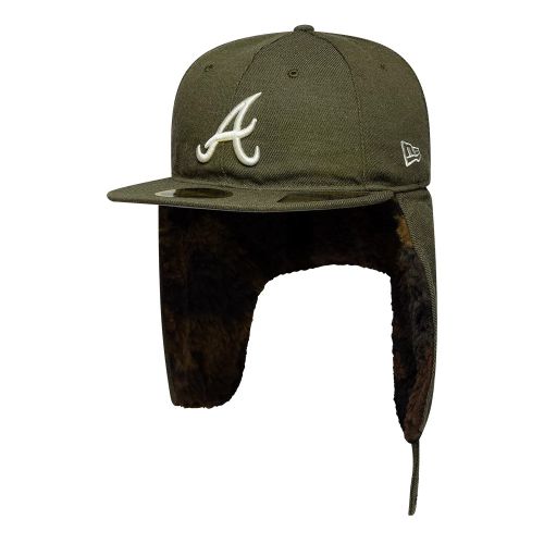 Casquette 59FIFTY Fitted Retro Crown Atlanta Braves MLB Vert unisex - New Era Cap - Modalova
