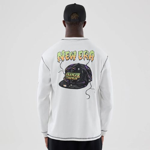 T-shirt Oversize Stranger Things Blanc unisex - New Era Cap - Modalova