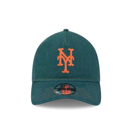 Casquette 9TWENTY A-Frame New York Mets MLB Forest Denim Vert unisex - New Era Cap - Modalova