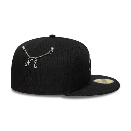 Casquette 59FIFTY Fitted New Era Snow Icon Noir unisex - New Era Cap - Modalova