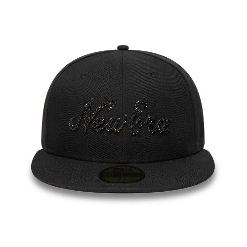 Casquette 59FIFTY Fitted New Era Gem Noir unisex - New Era Cap - Modalova