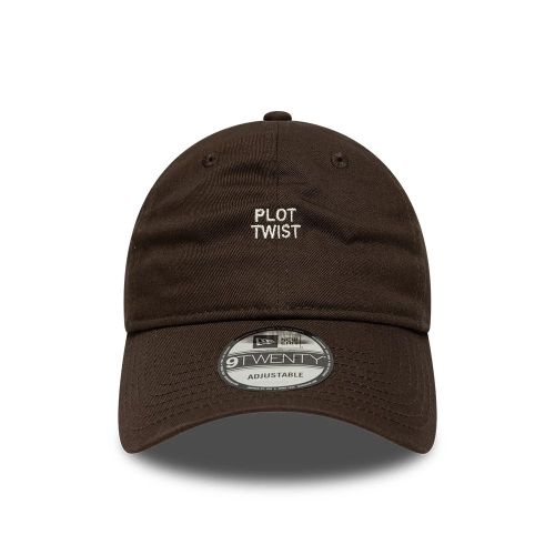 Casquette 9TWENTY Adjustable New Era Slogan Plot Twist Marron foncé unisex - New Era Cap - Modalova
