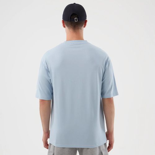 T-shirt Oversize Script New York Yankees MLB Bleu Pastel unisex - New Era Cap - Modalova