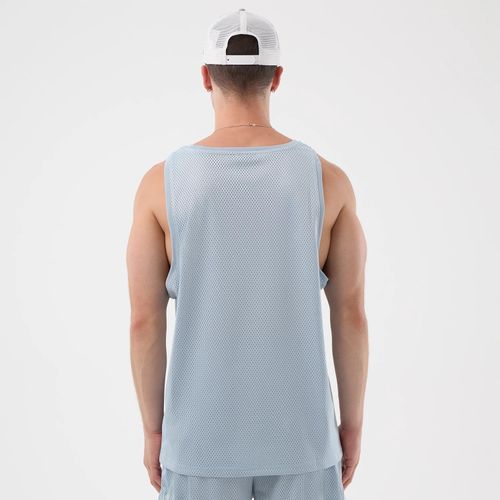 Débardeur Oversize en Mesh New Era Bleu Pastel unisex - New Era Cap - Modalova
