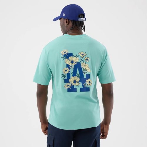 T-shirt Oversize Floral LA Dodgers MLB Vert Pastel unisex - New Era Cap - Modalova