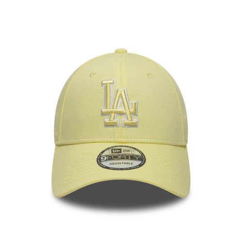 Casquette 9FORTY Team Outline LA Dodgers MLB Jaune Pastel unisex - New Era Cap - Modalova