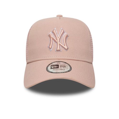 Casquette 9FORTY E-Frame Trucker Outline New York Yankees MLB Rose unisex - New Era Cap - Modalova