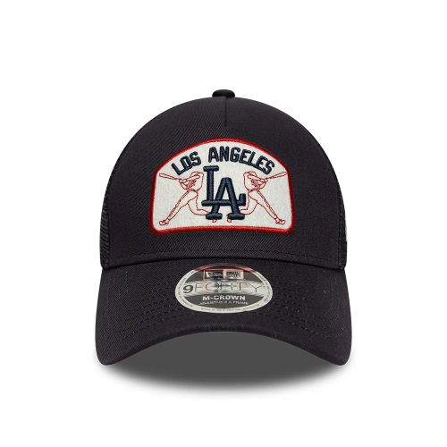 Casquette 9FORTY M-Crown A-Frame Trucker Patch LA Dodgers MLB Bleu unisex - New Era Cap - Modalova
