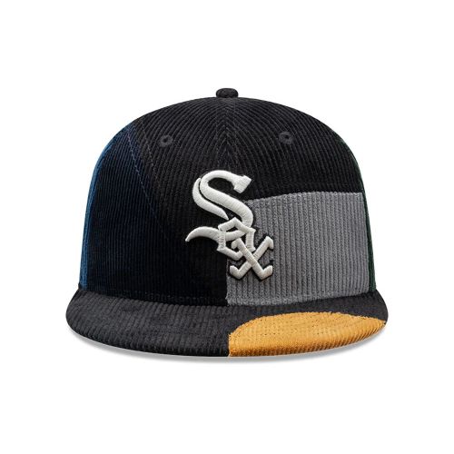 Casquette 59FIFTY Fitted Chicago White Sox MLB Patchwork Noir unisex - New Era Cap - Modalova
