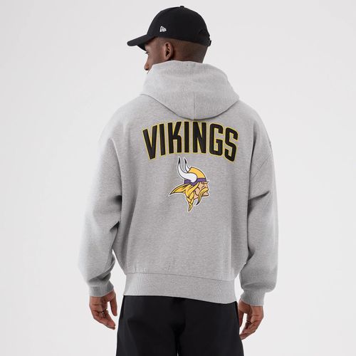 Sweat à Capuche Premium Minnesota Vikings NFL ISG 2025 Gris unisex - New Era Cap - Modalova
