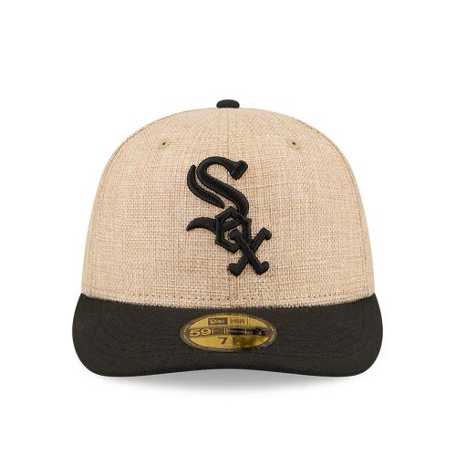 Casquette 59FIFTY Fitted Twine Chicago White Sox MLB et Noir unisex - New Era Cap - Modalova