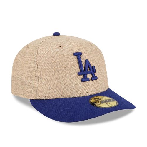 Casquette 59FIFTY Fitted Twine LA Dodgers MLB Bleu Foncé unisex - New Era Cap - Modalova