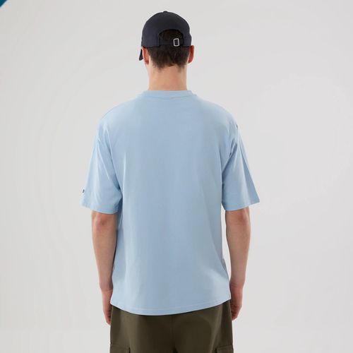 T-shirt oversize New York Yankees MLB graphique Food bleu pastel unisex - New Era Cap - Modalova