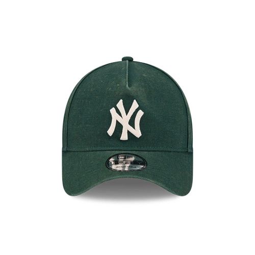 Casquette 9FORTY A-Frame New York Yankees MLB Washed Canvas Vert foncé unisex - New Era Cap - Modalova