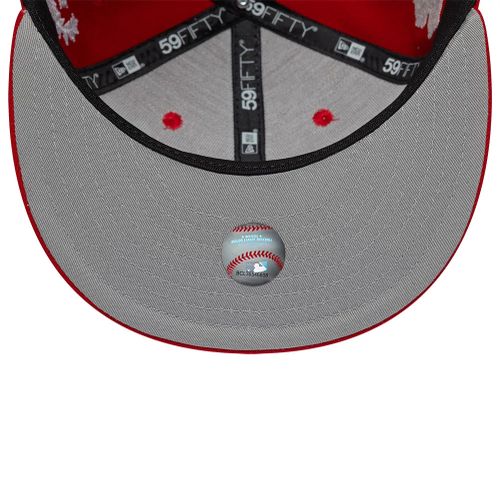 Casquette mythologie 59FIFTY Fitted LA Angels MLB rouge unisex - New Era Cap - Modalova