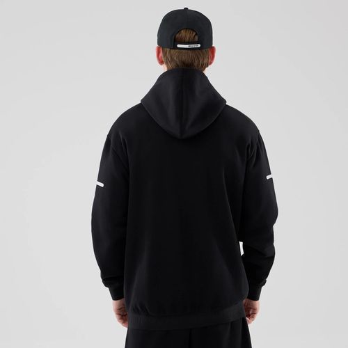 Sweat à Capuche Oversize New Era Tech Noir unisex - New Era Cap - Modalova